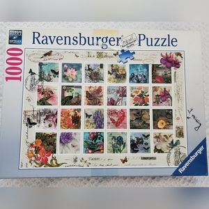 Ravensburger 1000 Piece Puzzle "Vintage Postage" Number 195268